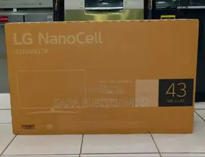 Lg 43" Nano Cell New 2025 Model Free Delivery