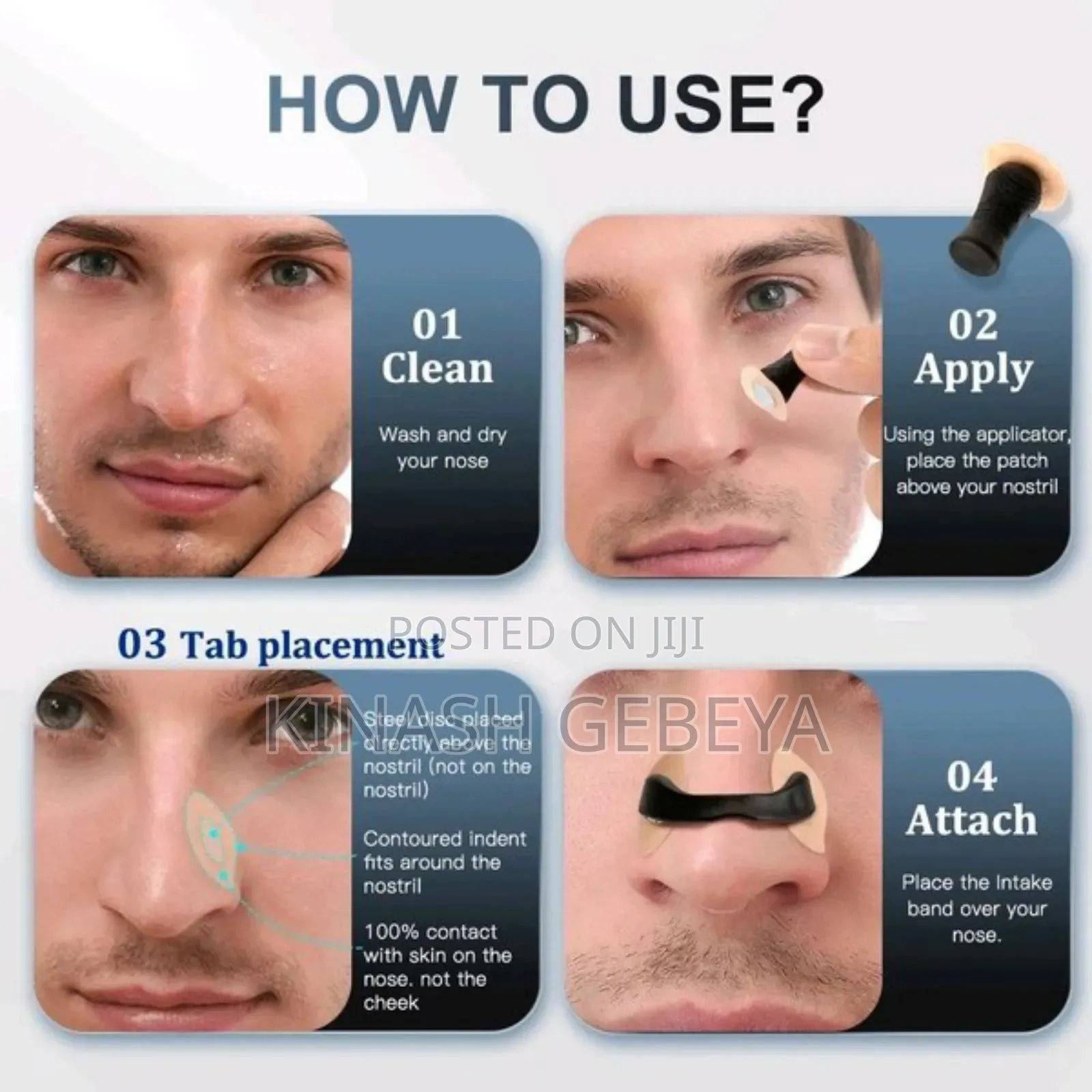 30pair Nasal Dilator(የአፍንጫ መተንፈሻ ቀዳዳ ማስተካከያ)