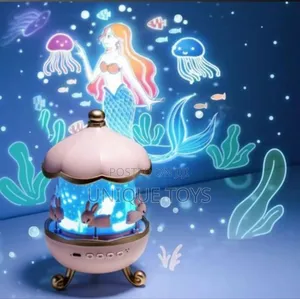 2-in-1 Night Light Projector – 6 Film Sets