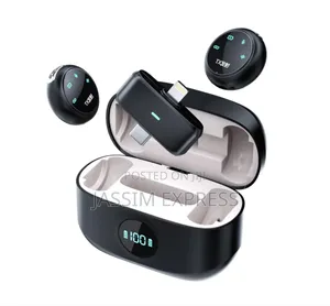 Dual Interface Button Type Live Microphone Equipped With Charging Case