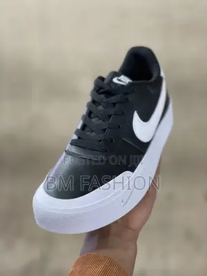 Nike Sb Black X White Flats Casual Quality Shoes