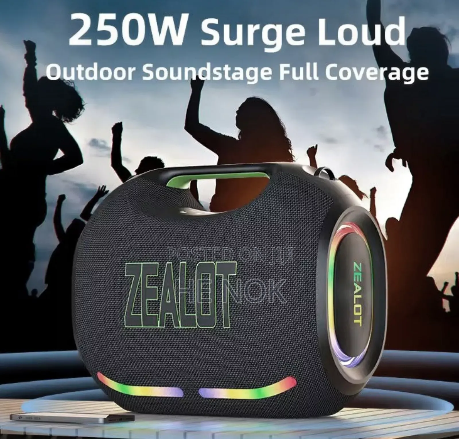 Zealot Ze-21 Speaker 250 Output Power Waterproof
