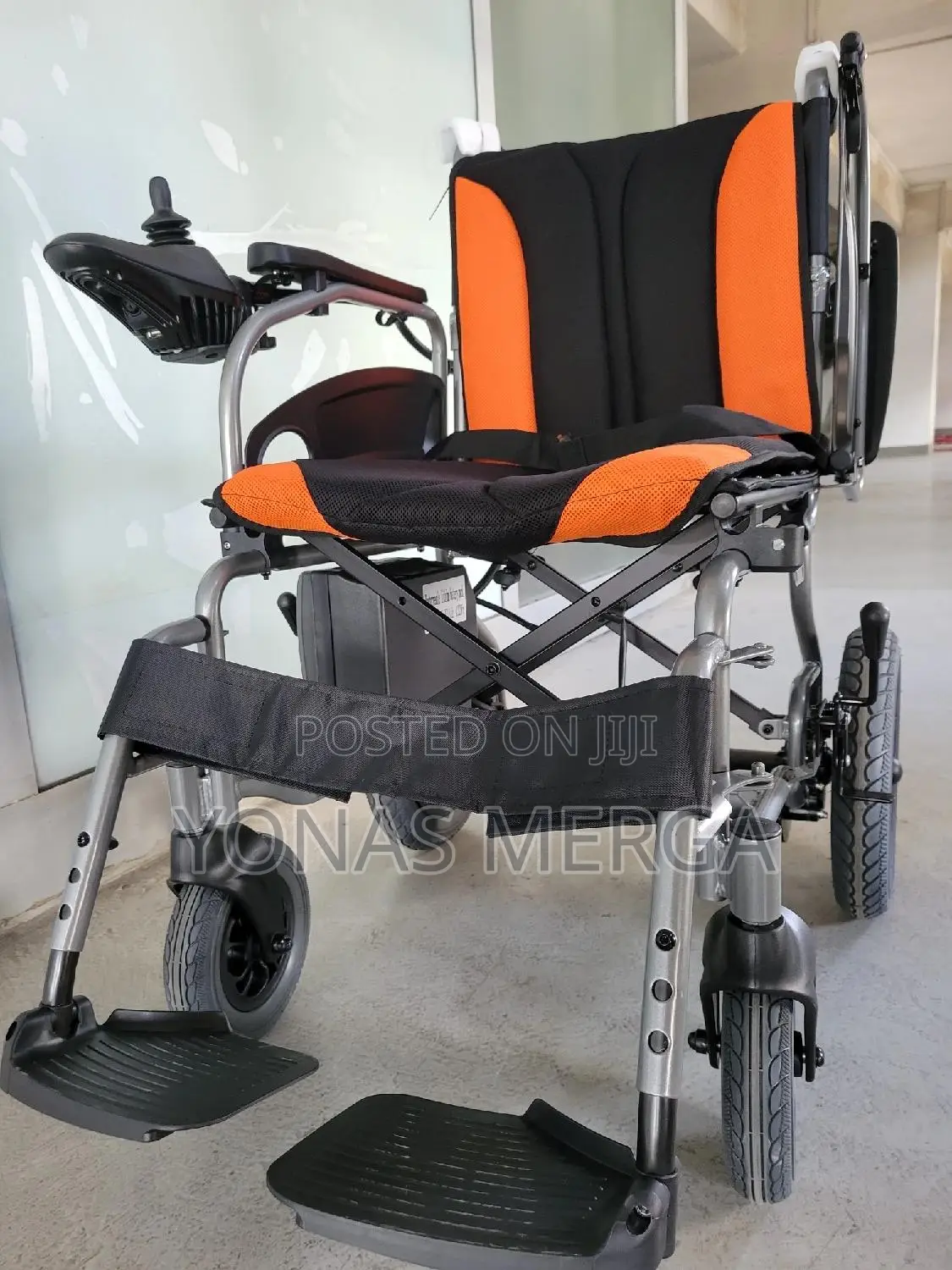 Electrical Premium Wheelchair With Double Battery, 30km Per Charge