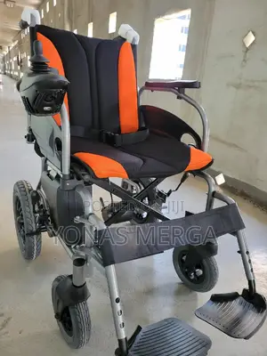 Electrical Wheelchair喚粵flip-Up Armrests Removable Footrests