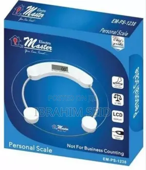 180kgs Electromaster Personal Scale Meas: 44*35*36 Cm