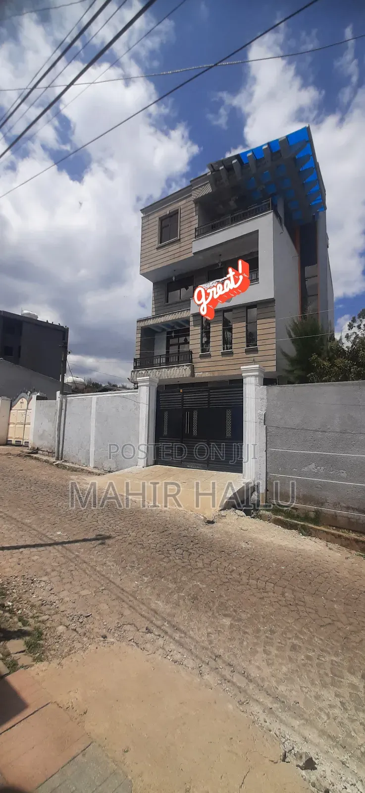 9bdrm House in 02, Yeka for rent