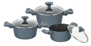 Momcoc Granite 3psc Cookware
