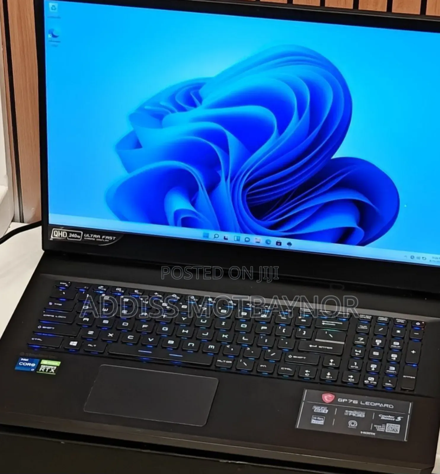 New Laptop MSI GF63 16GB Intel Core I7 SSD 1T