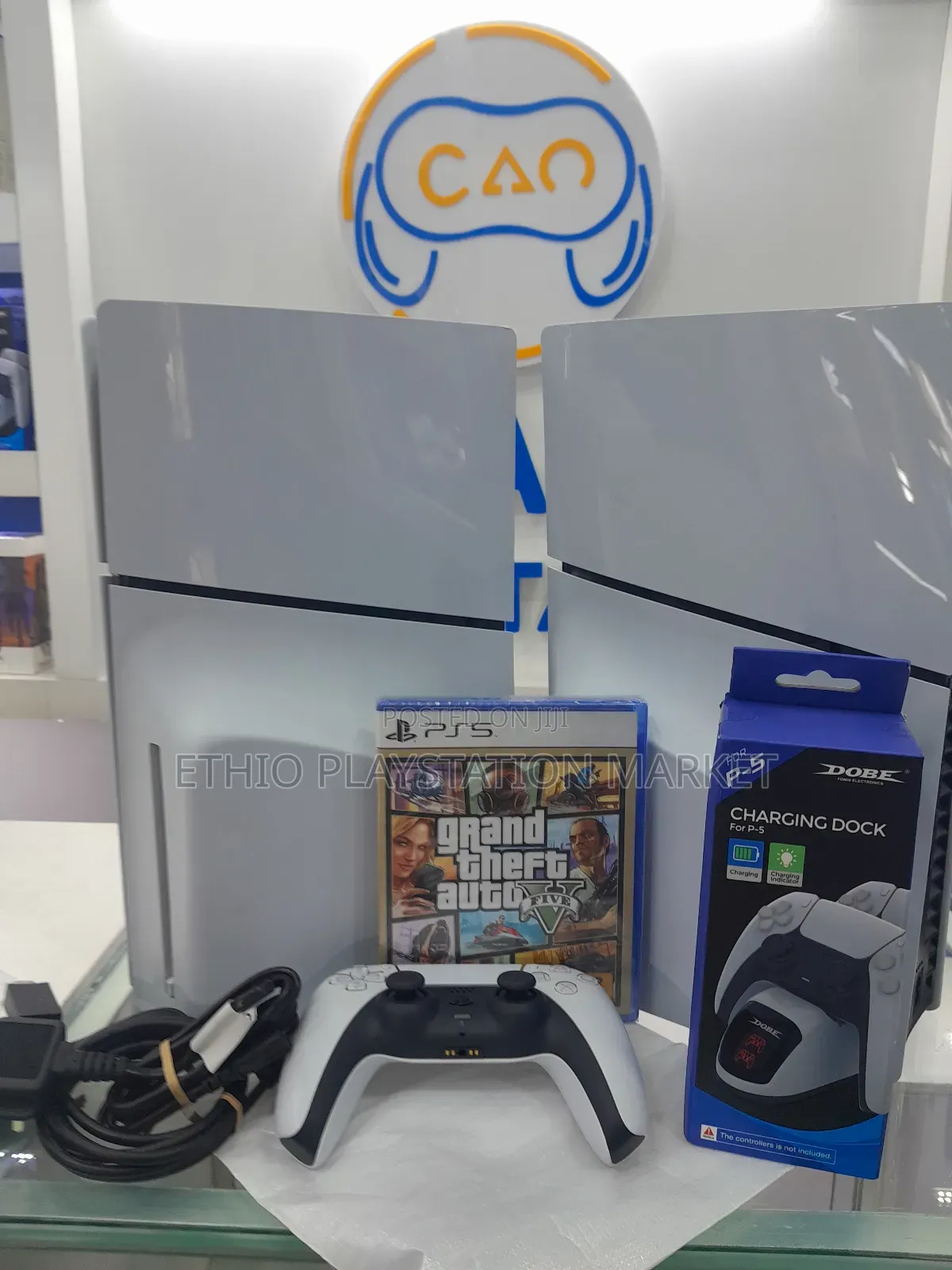 Playstation 5 Slim Cd የሚቀበል