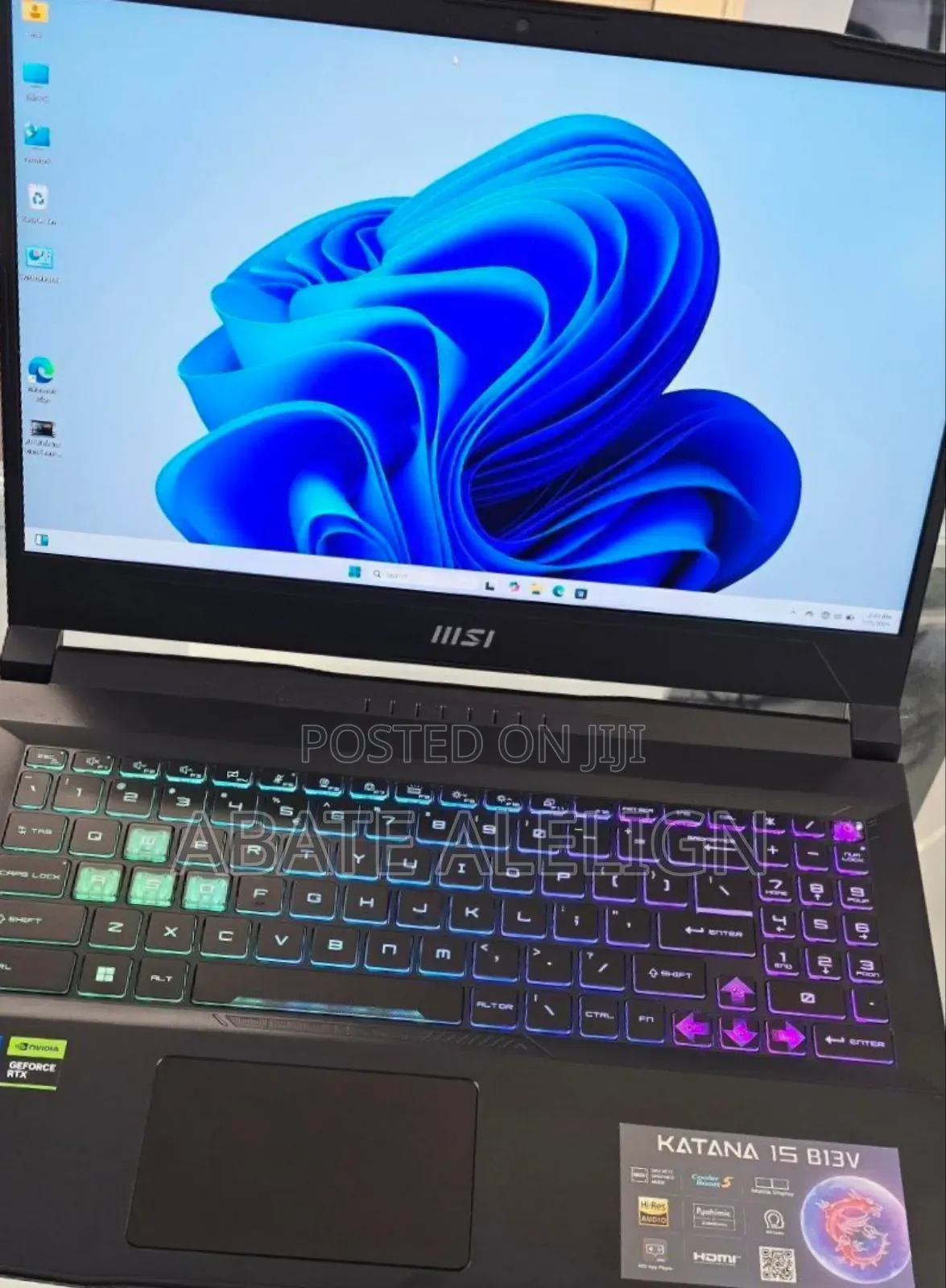 New Laptop MSI Katana 15 16GB Intel Core I7 SSD 1T