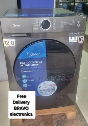 Midea 12kg Wash / 8kg Dry — Powerful 2-in-1 Laundry Master!