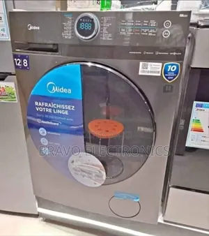 Midea 12kg Wash / 8kg Dry — Powerful 2-in-1 Laundry Master!