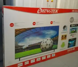 E-Mingtek 65" Framless Uhd Tv New 2025