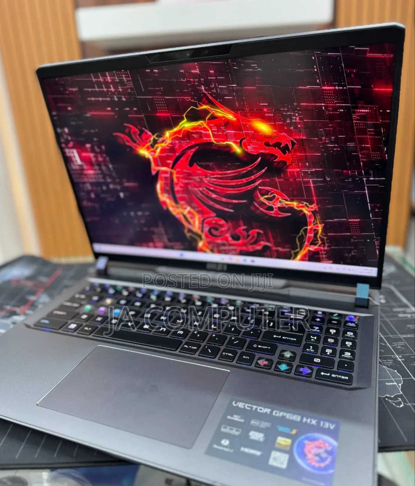 New Laptop MSI Vector GP68 HX 13V 16GB Intel Core I9 SSD 1T