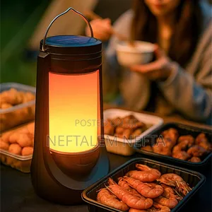 Flickering Solar Camping Light