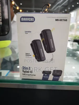Marvers 2in1 Type-C Wireless Microphone (Ms-Uc765)
