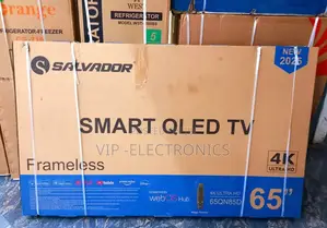 Salvador 65 Inch Frameless Tv Smart Qled New 2025 Tv New