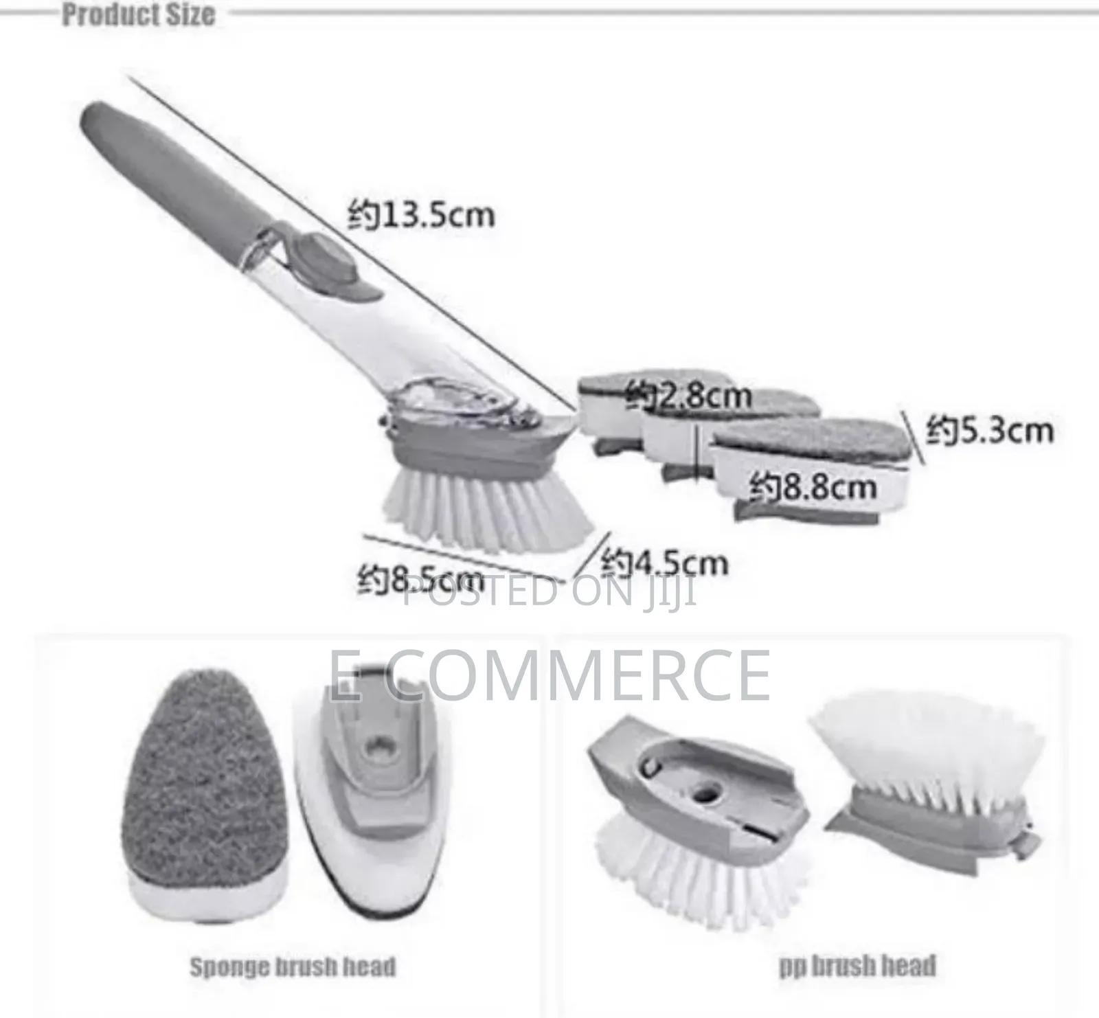 Long Handle Pot Brush