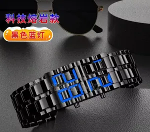Durable Digital Watch Stylish Men's Digital Watch Large Screen Electro