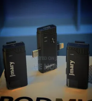 Dual Wireless Mic for Phone and Camera Microphone