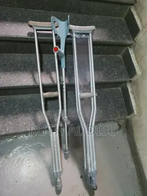 Crutches Medical Brand New Pair Adjustable Crutches朱紅crutches New