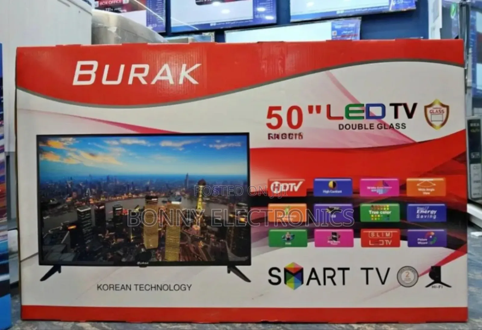 Burak 50" Uhd Smart Tv