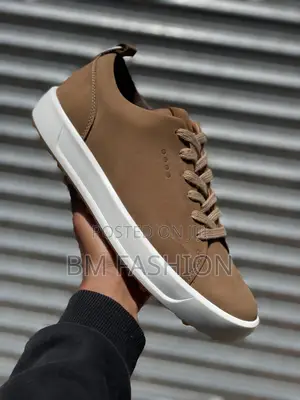 Ecco Brown Men’S Flat Classic Quality Shoe