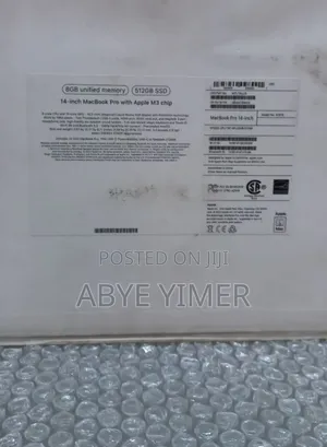 New Apple MacBook Pro 2023 M3 14-Inch 8GB Intel Core M3 SSD 512GB