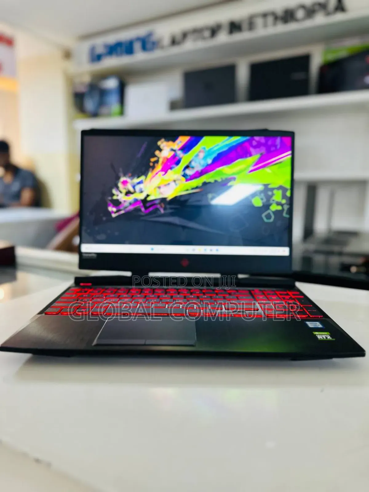New Laptop HP Omen 15-dh002nr 16GB Intel Core i7 HDD+SSD 1T