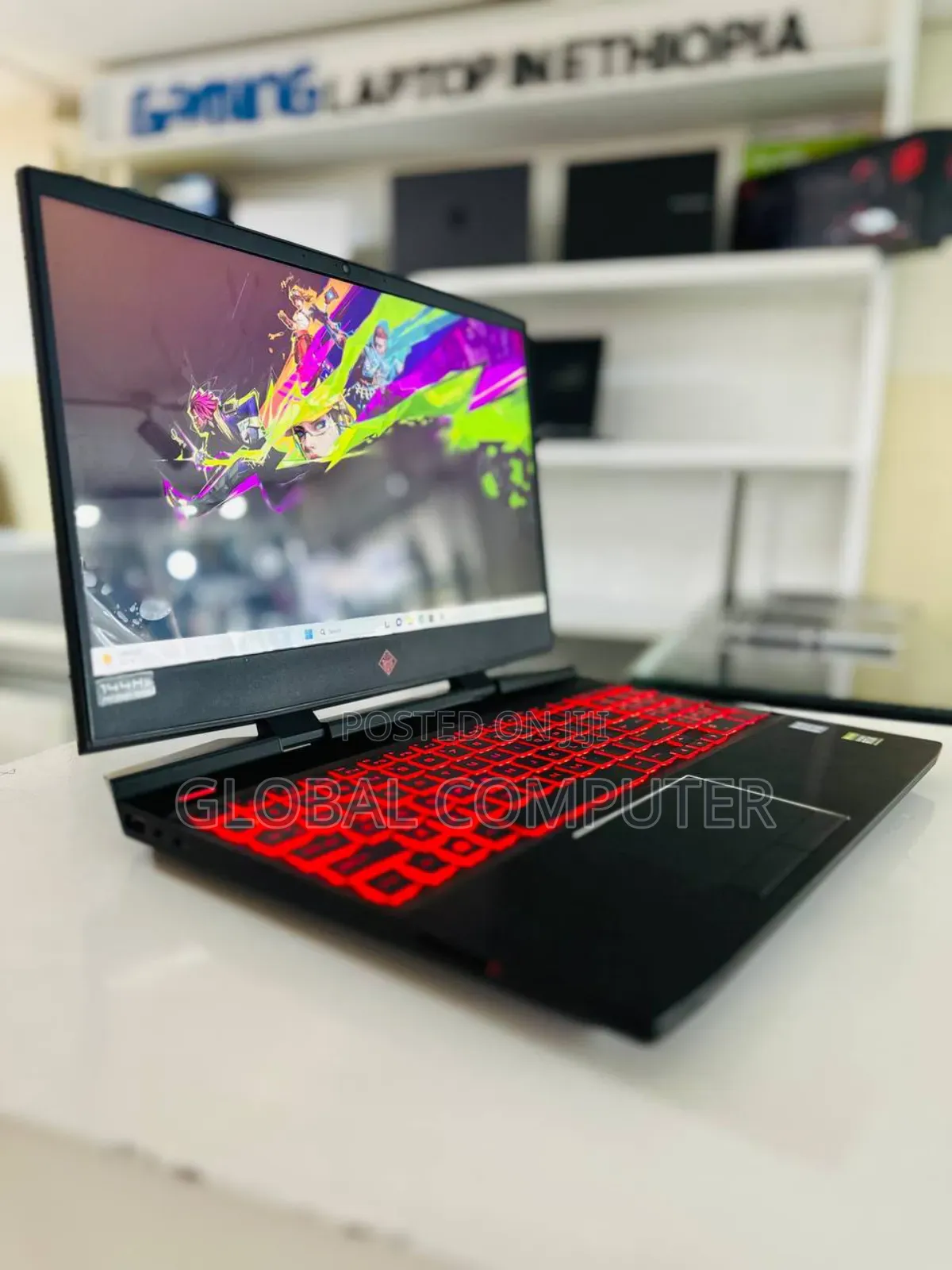 New Laptop HP Omen 15-dh002nr 16GB Intel Core i7 HDD+SSD 1T