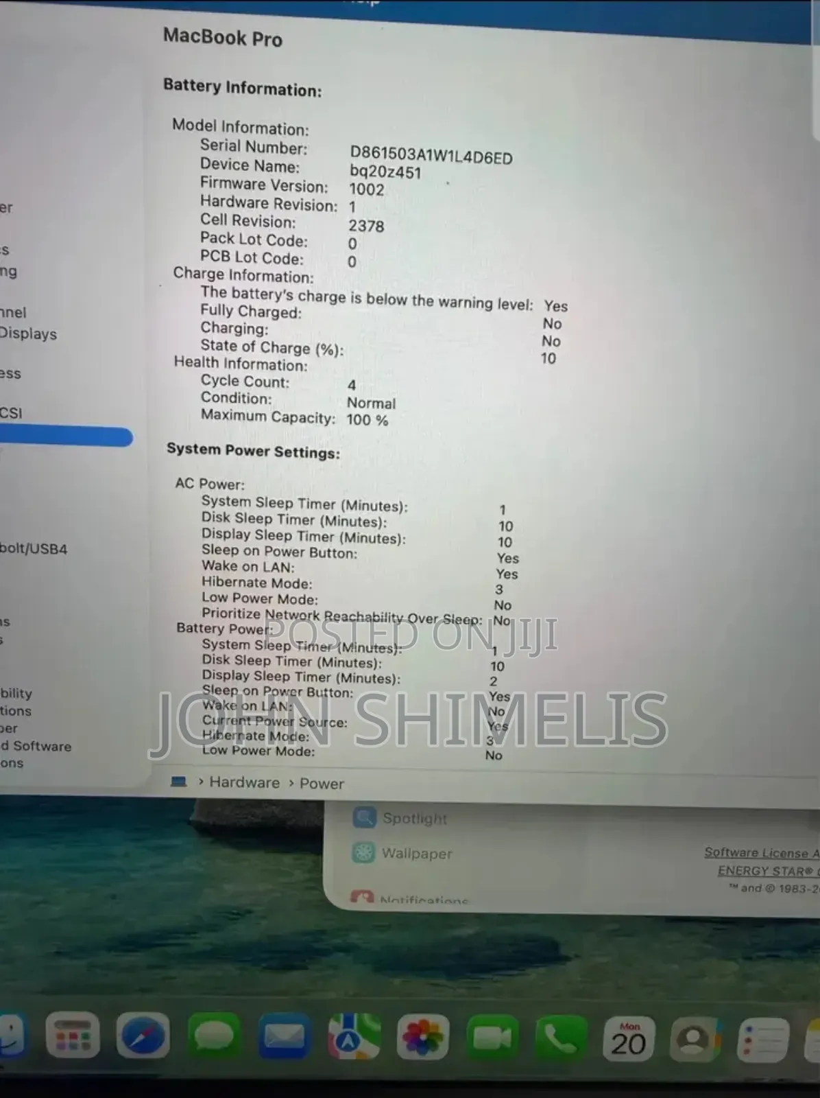 New Laptop Apple MacBook Pro M1 16GB Apple M1 Pro SSD 512GB
