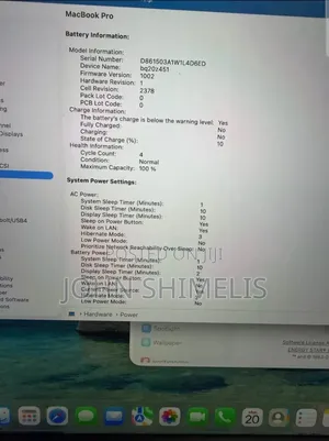 New Laptop Apple MacBook Pro M1 16GB Apple M1 Pro SSD 512GB