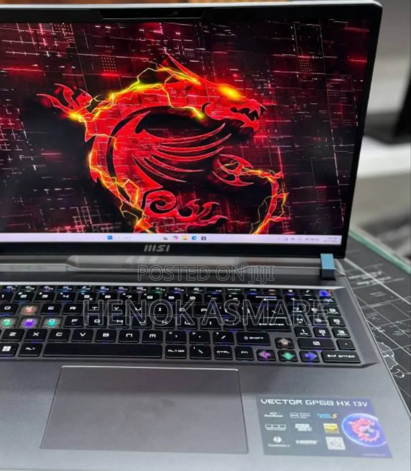 New Laptop MSI GP75 Leopard 16GB Intel Core I9 SSD 1T