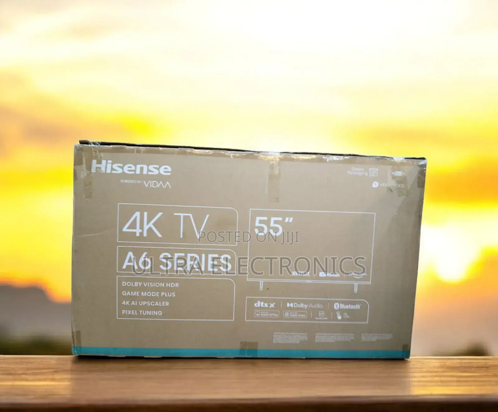 Hisense 55 Inch A6 Uhd Tv Features  Ai Up Scaling