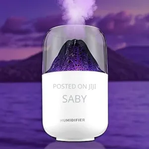 Pplastic Cylindrical Volcano Room Humidifier Diffuser 