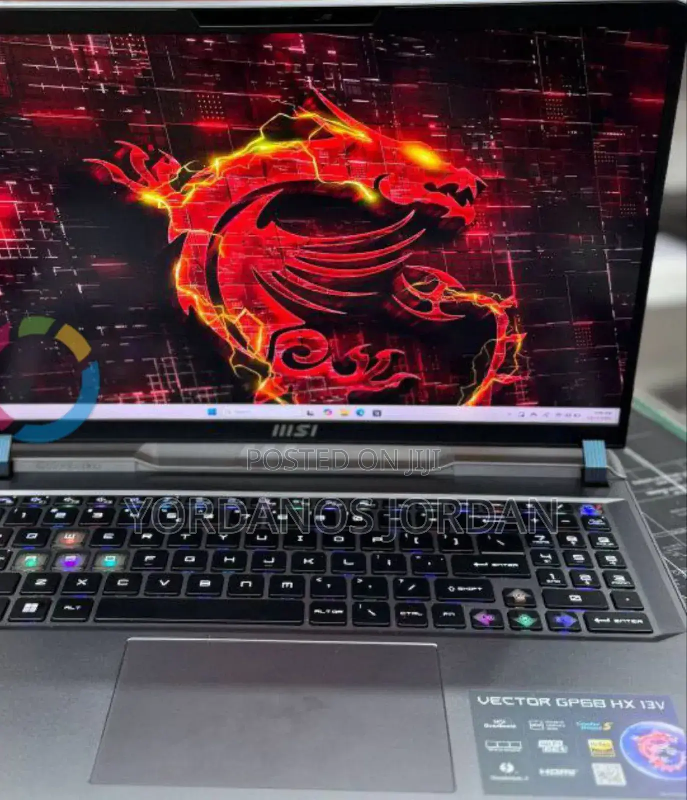 New Laptop MSI Vector GP68 HX 13V 16GB Intel Core I9 SSD 1T