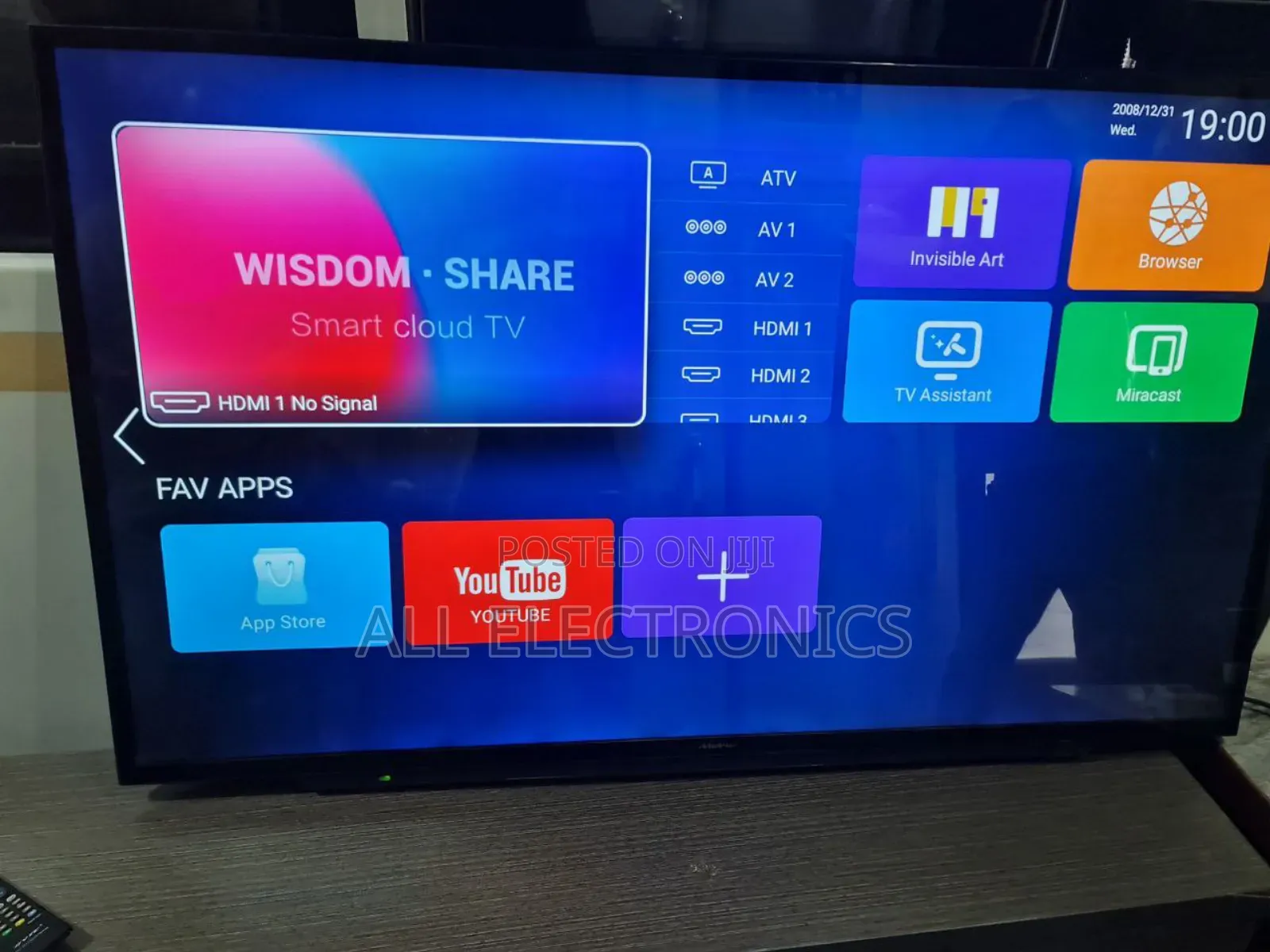 55"Inch Emengtek Smart Tv