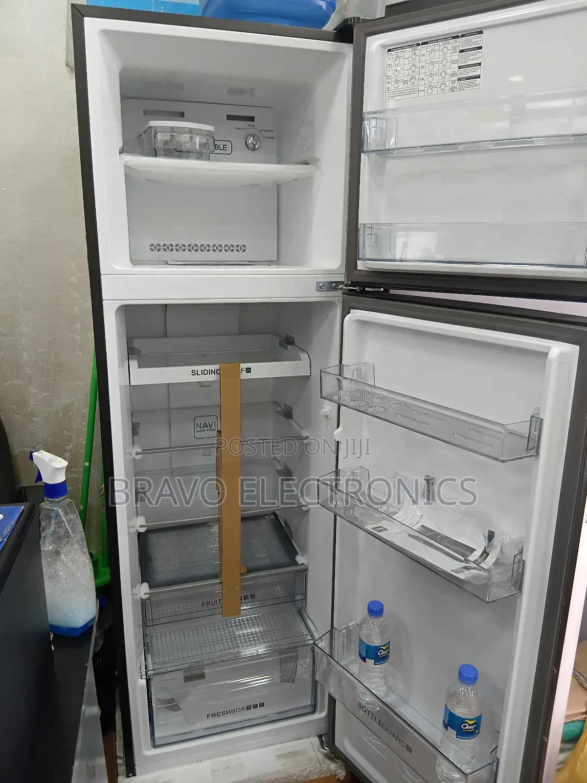 Haier 310l Fan System Refrigerator – Premium Stainless Design