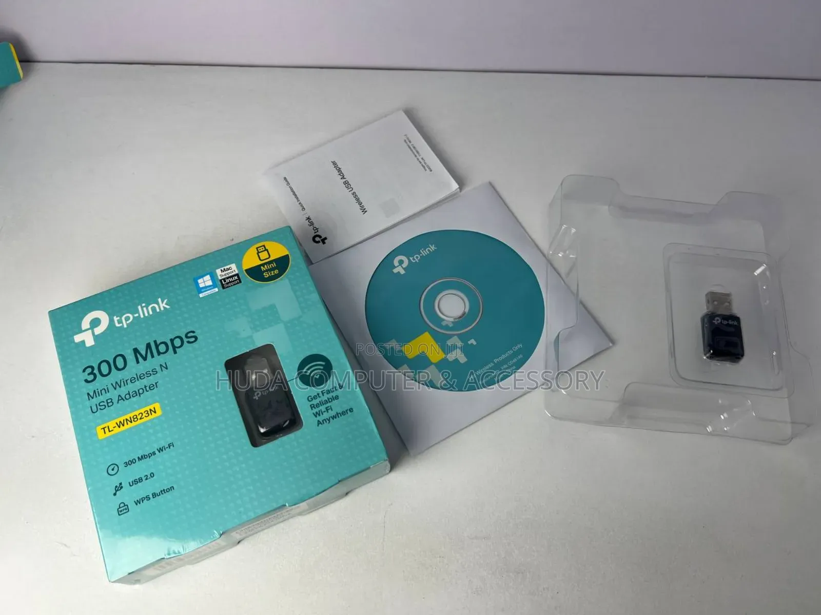 Tp-Link Tl-Wn823n 300mbps Mini Wireless N Usb Adapter