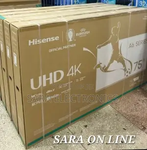 ♧◇Hisence 75" A6 Series Uhd Tv New 2024 "10year Warranty