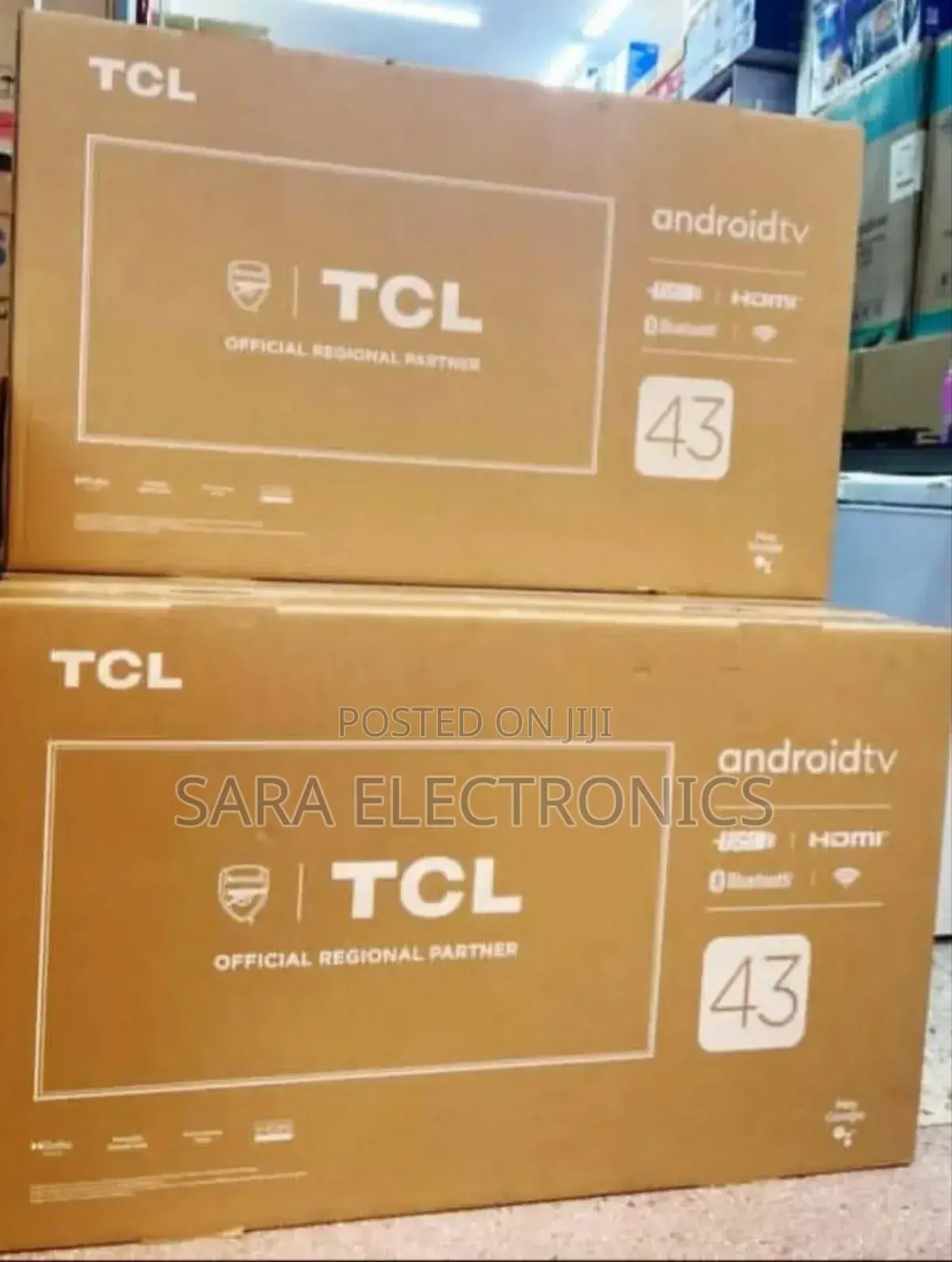 ■Tcl 43" Android Smart Tv 10year Warranty Free Delivery ከነፃ ትራንስፖርት ጋር