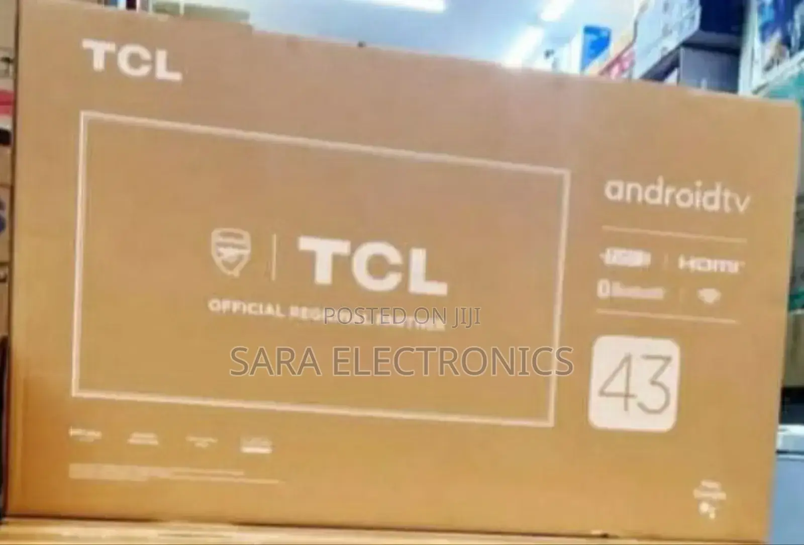 ■Tcl 43" Android Smart Tv 10year Warranty Free Delivery ከነፃ ትራንስፖርት ጋር