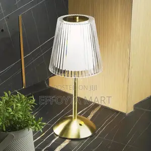 Rechargeable Creatice Table Lamp በቻርጅ የሚሰራ የጠረጴዛና የእራስጌ መብራት