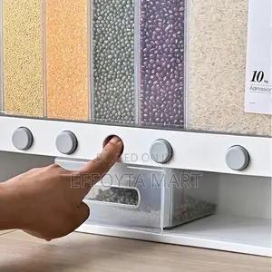 Multiple Dispenser for Cereals Grains and Pulse ሩዝ እና የተለያዩ ጥራጥሬ ማስቀመጫ