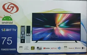 ኤል ጄ 75ኢንች አንድሮይድ ቴሌቪዝን