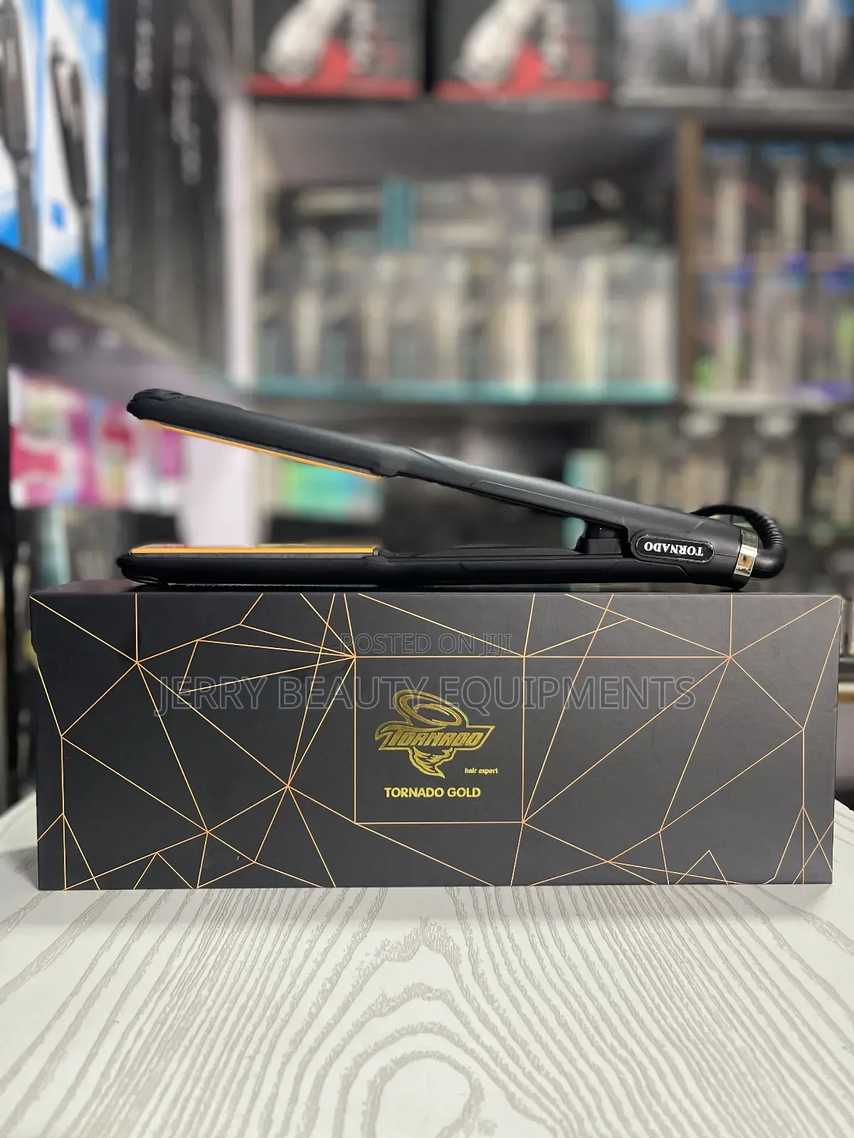 Tornado Gold Hair Straightener- Paystera