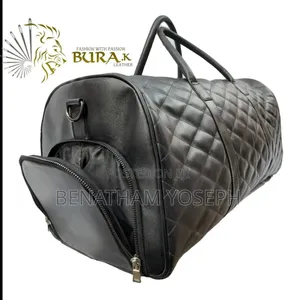 Leather Gym Bag