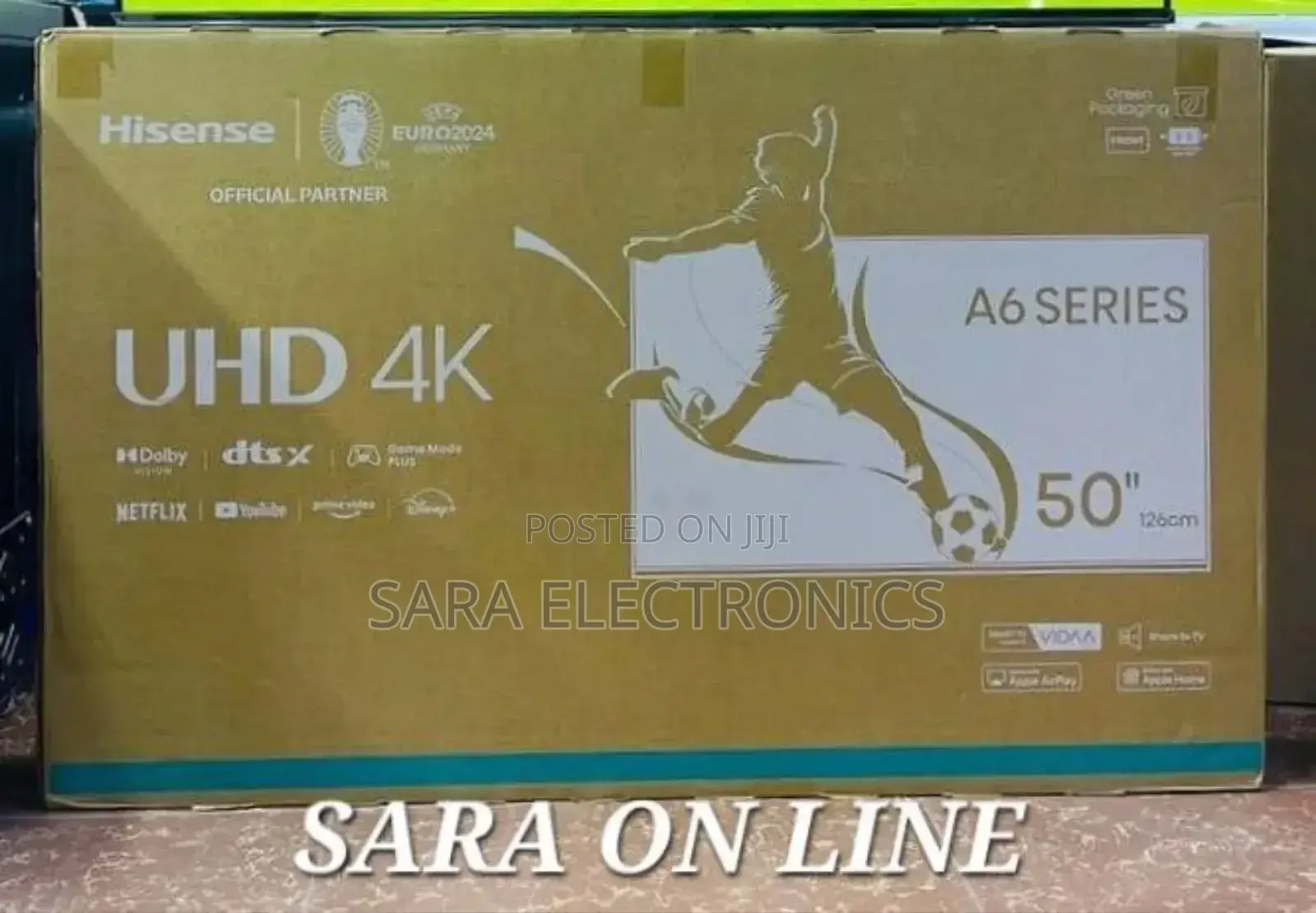 *>Hisence 50" ■A6 Series Smart Tv ◇♡Free Delivery 10year Warranty