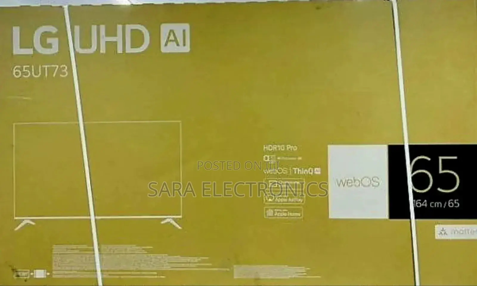 ♧♧Lg 75"Uhd Smart Tv ■◇Free Delivery