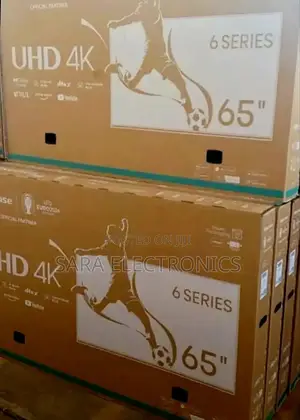 **Hisence 65" Uhd Android Tv 5year Warranty ■ ■ Free Delivery